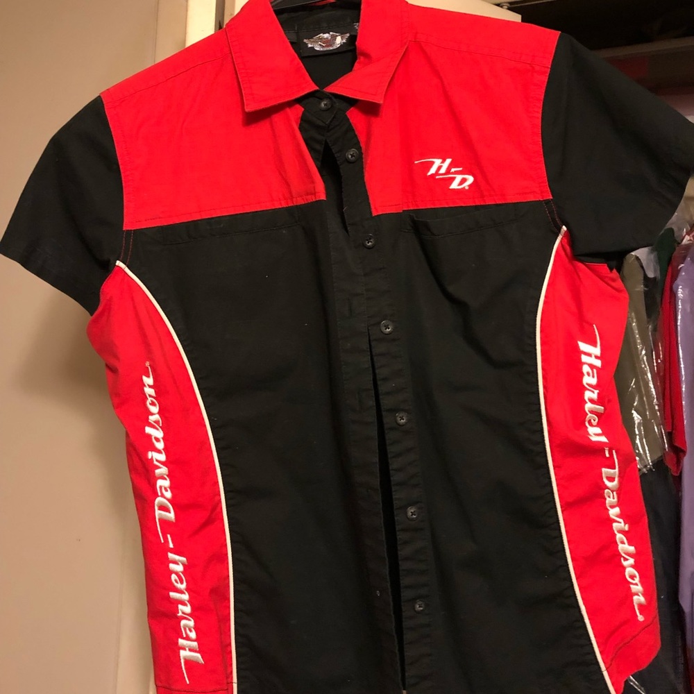 Harley-Davidson button up